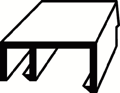 A P PRODUCTS 011-363 SCREW COVER 8' HEHRBLACK